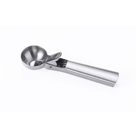 Small Ice Cream Scoop Stainless Steel Fruits Scoop Meat Baller with Trigger Easy to Use Ice Cream Spoon Convenient Fast and D