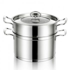 Home Delicacies Pot 2-Tier DOUBLE BOILER - Stainless Steel